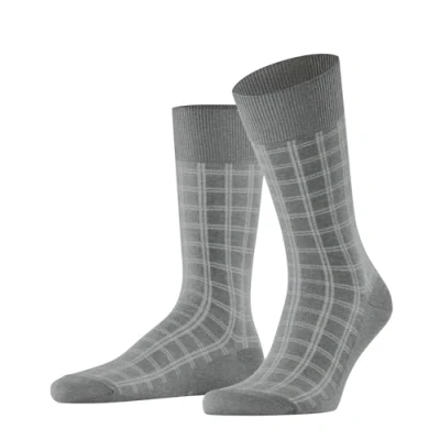 Abbildung von Falke Modern Tailor Socken, Herren, Größe: 39 42, Light greymel