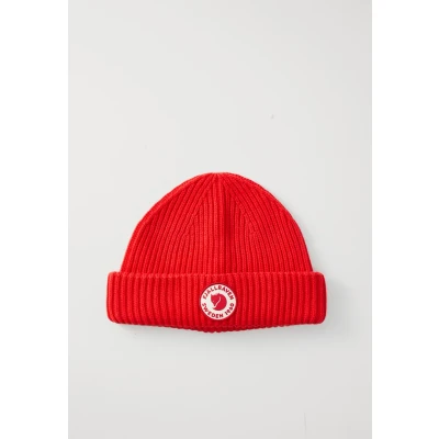 Abbildung von Fjällräven 1960 LITE LOGO HAT Unisex Mütze, Größe: One Size, True red