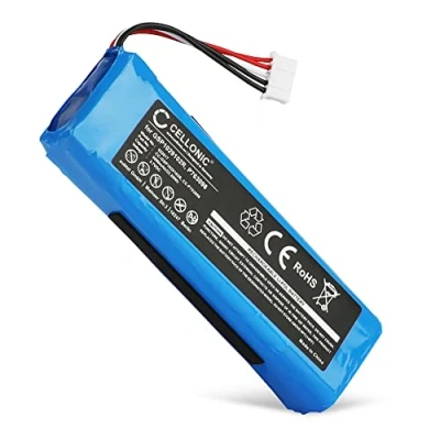 Abbildung von CELLONIC® Ersatzakku P763098,GSP1029102R für JBL Charge 2, 2 Plus, 3 (2015 Version) Lautsprecher Musikbox Akku 6000mAh Soundbox Batterie, Speaker Battery