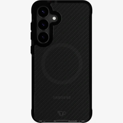 Abbildung von tech21 EvoArmor Hülle für Samsung Galaxy S25+ mit Magneten Hoher Aufprallschutz Schwarz
