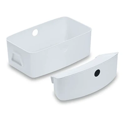 Abbildung von Hauck Aufbewahrungsbox Alpha Box Set, white (Set, 2 St), für Hochstühle
