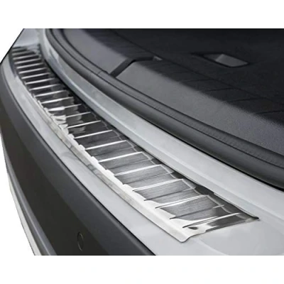 Abbildung von AZUGA Ladekantenschutz aus Edelstahl mit 3D Abkantung passend für BMW X1 (F48) ab 10/2015 (Nicht M Paket) AZ29000026 Stoßstangenschutz