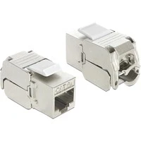 Abbildung von Keystone Modul RJ45 Buchse &gt; LSA Cat.6A,