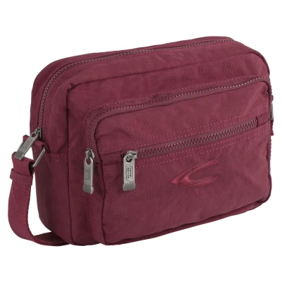 Abbildung von camel active MIT Reissverschluss AM Hauptfach Umhängetasche, Herren, Größe: Medium, Dark red