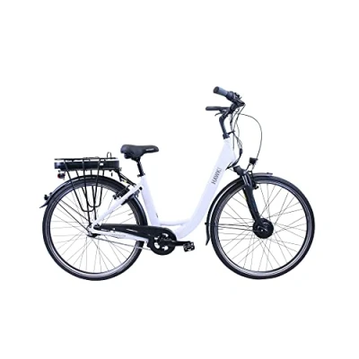 Abbildung von HAWK Bikes E Bike &quot;HAWK eCity Wave&quot;, 7 Gang, Shimano, Nexus Frontmotor 250 W, Pedelec, Elektrofahrrad für Damen u. Herren, Cityrad
