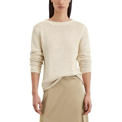 Abbildung von Marc O&#039;Polo AUS MIX Strickpullover, Damen, Größe: Small, Natural cotton