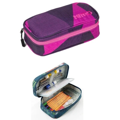 Abbildung von Nitro Schlamperbox XL Federmappe Fragments purple pink