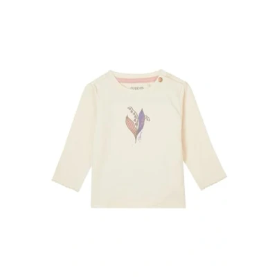Abbildung von Noppies Fontaine Langarmshirt für Kinder, Größe: 50, Butter cream