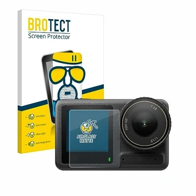 Abbildung von BROTECT Entspiegelungs Schutzglas für DJI Osmo Action 4 (Vorderes Display) Schutz Folie Panzerfolie Glas Matt [Extrem Kratzfest 9H, Anti Reflex]