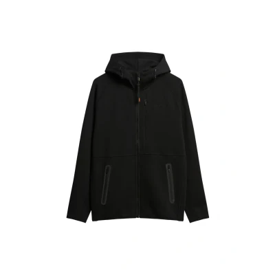 Abbildung von Superdry TECH LOGO Hoodie Sweatjacke, Herren, Größe: XXL, Black