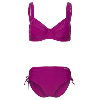 Abbildung von Lascana WIRE Annelie SET Bikini, Damen, Größe: 40xC, Fuchsia