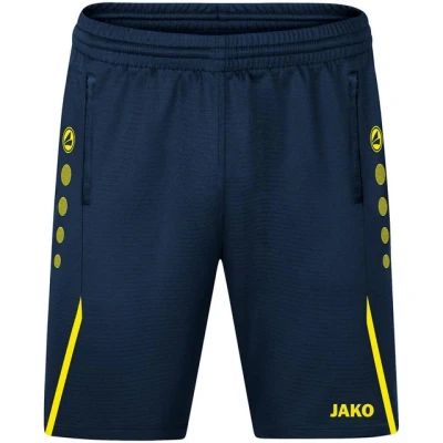 Abbildung von JAKO Herren Trainingsshorts Challenge, Marine/Neongelb, XL