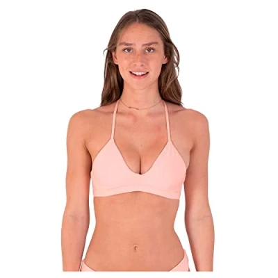 Abbildung von Hurley Damen W Verstellbares Bikini Top, Habanero rot, XS