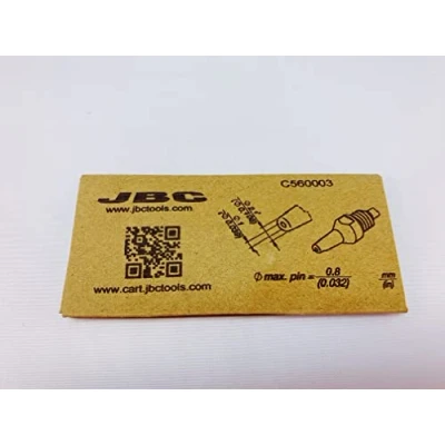 Abbildung von JBC Entlötspitze Serie C560, C560003/Ø 1,0 mm, 2,7 Pincleaning C560003 (Entlötkartusche Entlötpatrone Entloetspitze Entloetkartusche Entloetpatrone 5600 DR5600 DR5650 Entlötdüse Entloetdüse)