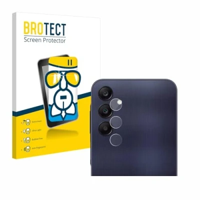 Abbildung von BROTECT Schutzglas für Samsung Galaxy A25 5G (NUR Kamera) Schutzfolie Panzer Folie Glas [Extrem Kratzfest 9H, Anti Fingerprint, Ultra Transparent]