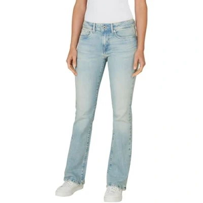 Abbildung von Pepe Jeans Damen Bootcut Lw Piccadilly Jeans, Blau (Denim 2SA), 25 W/30 L