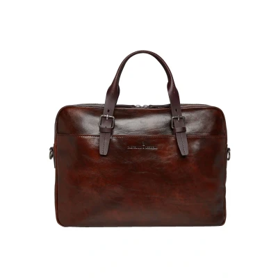 Abbildung von Castelijn &amp; Beerens Aktentasche, Größe: One Size, Cognac