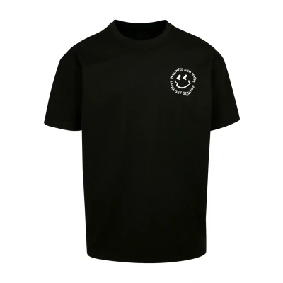 Abbildung von Merchcode Halloween Haunted AND Happy TEE Tshirt print, Herren, Größe: 3XL, Black