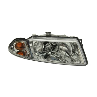 Abbildung von VAN WEZEL 3226962 Scheinwerfer rechts H4 weiß für Rechtsverkehr ohne Stellmotor LWR P43t MITSUBISHI: Carisma Schrägheck, Limousine