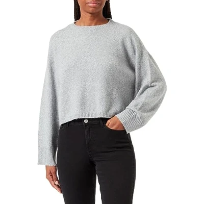 Abbildung von Vero Moda Rundhalspullover (1 tlg) Plain/ohne Details