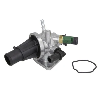 Abbildung von THERMOTEC D2F009TT Thermostatgehäuse FIAT: Doblo I Cargo, 500 C Cabrio, Schrägheck, FORD: KA Schrägheck