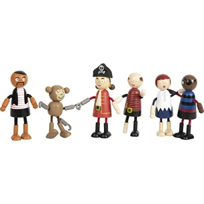Abbildung von Small Foot Biegepuppe Piraten Figuren (Set)