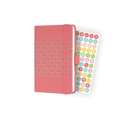 Abbildung von SIGEL J2202 Wochenkalender Jolie 2022 ca. A6 rose Hardcover 174 Seiten mit vielen Infos und praktischen Stickern FSC zertifiziert Terminplaner