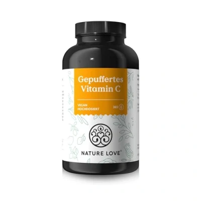 Abbildung von Vitamin C Gepuffert 365 Kapseln Nature Love St