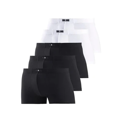 Abbildung von H.I.S 5 STÃ¼CK Panties, Herren, Größe: XL, Schwarz/ weiã