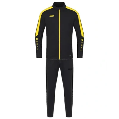 Abbildung von JAKO Kinder Trainingsanzug Polyester Power, Schwarz/Citro, 140