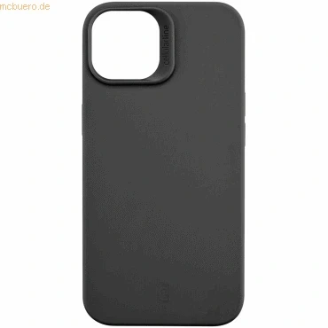 Abbildung von Cellularline Sensation iPhone 14 Soft Touch Silicon Hülle Integrierte Antibakterientechnologie Schwarze