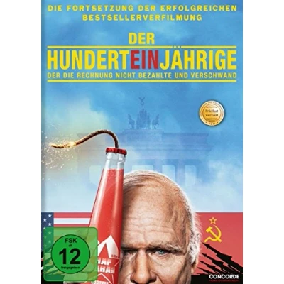 Abbildung von der Hunderteinjährige, die Rechnung nicht bezahlte und verschwand