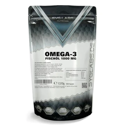 Abbildung von Syglabs Nutrition Omega 3, 1000 mg, Kapseln, 1er Pack (1 x 1.37 kg)