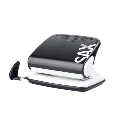 Abbildung von Locher SAXDesign 318 schwarz Metall 20 Blatt 1 Stk.