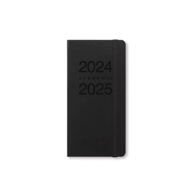 Abbildung von Letts of London Memo Slim Schülerkalender 2024/2025, Wochenansicht, Schwarz