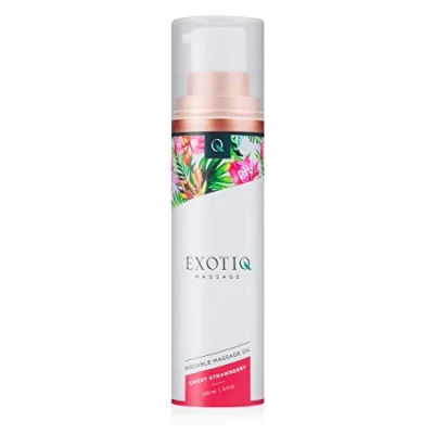Abbildung von Exotiq Massageöl Sweet Strawberry 100 ml