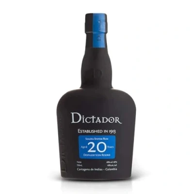 Abbildung von Dictador Rum 20 YO 40%, 1 x 0,7 l