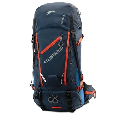 Abbildung von Steinwood Wanderrucksack Herren &amp; Damen 35L Outdoor Rucksack, Reiserucksack, Tagesrucksack wasserabweisend mit Regenschutz und Rückenbelüftung