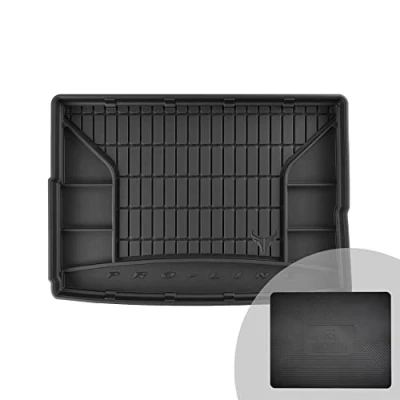 Abbildung von FROGUM ProLine 3D Gummimatte Exklusive Auto Kofferraummatte Kofferraumwanne für Opel Astra K 2015 2022 Bequemer Organiser Die höchsten Kanten