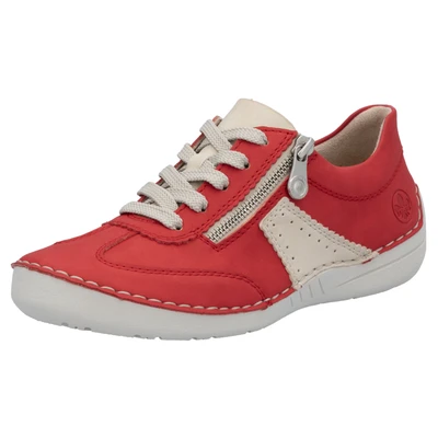 Abbildung von Rieker Sneaker low, Damen, Größe: 38, Beige Schuhe