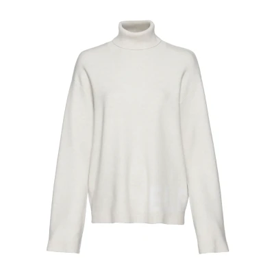 Abbildung von Elbsand Sweater &quot;/ Strickpullover / Rollkragenpullover&quot;, aus hochwertigem Strick mit Logostickerei, Loungewear