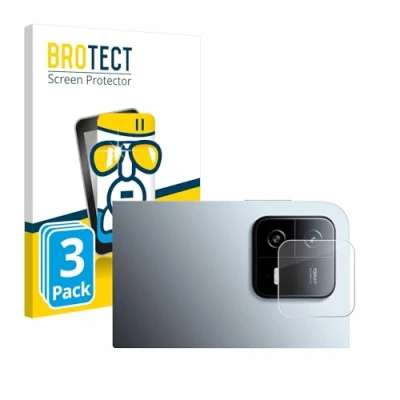 Abbildung von BROTECT Schutzglas für Xiaomi Pad 6 (NUR Kameraschutz) (3 Stück) Schutzfolie Panzer Folie Glas [Extrem Kratzfest 9H, Anti Fingerprint,