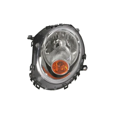 Abbildung von MAGNETI MARELLI 710301225301 Scheinwerfer links H4, PY21W Halogen mit Blinklicht für Rechtsverkehr Stellmotor LWR MINI: Schrägheck, Clubman