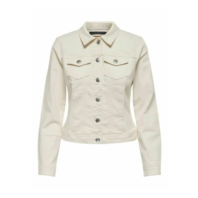 Abbildung von ONLY Jeansjacke, Damen, Größe: XS, Ecru