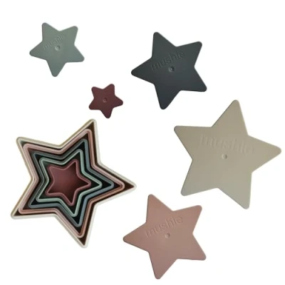 Abbildung von Mushie Stern Stapelturm Nesting Stars
