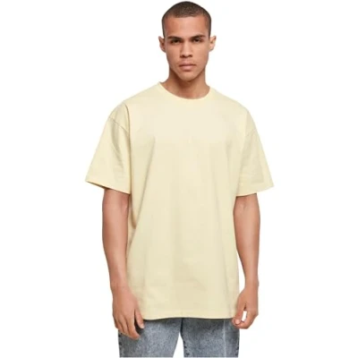 Abbildung von Build Your Brand Herren Heavy Oversize Tee T Shirt, Softyellow, XL