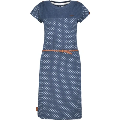Abbildung von alife &amp; kickin Leoniceak B Jerseykleid, Damen, Größe: Medium, Marine melange