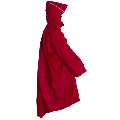 Abbildung von LOWLAND OUTDOOR Regenponcho Wasserdicht (7000mm Wassersäule), Rot, L