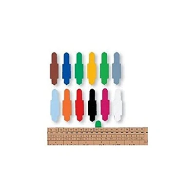Abbildung von ELBA Stecksignal, 100 Stück, PVC, schwarz