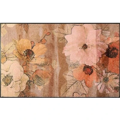 Abbildung von wash+dry by Kleen Tex Teppich &quot;Retro Roses&quot;, rechteckig